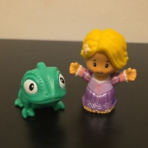 Little People Disney Princess Rapunzel and Pascal Figurines